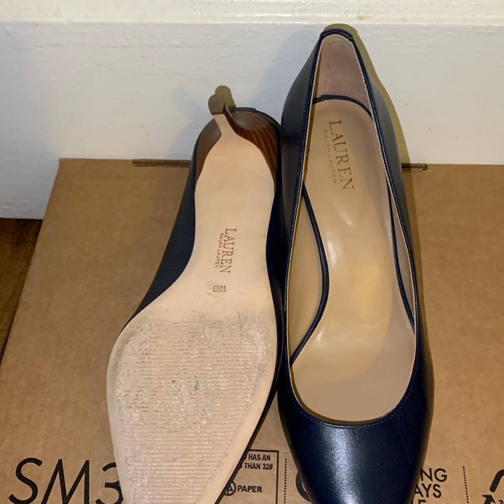 Lauren Ralph Lauren heels. Have been worn only 1 time, looks brand new